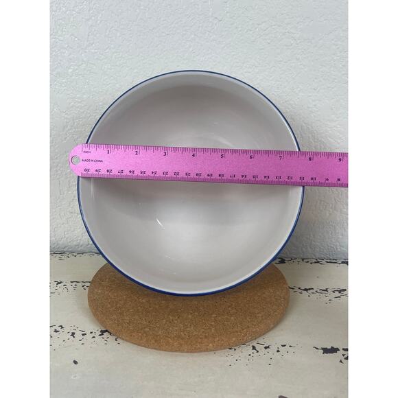 Ceramic Floral Serving Dinnerware Bowl - Picture 3 of 5